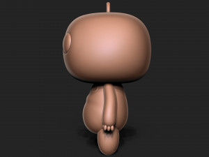 Big hero 6 - Baymax keychain Model Cetak 3D