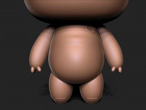 Big hero 6 - Baymax keychain Model Cetak 3D