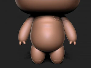 大英雄6-大白钥匙扣 3D 打印模型