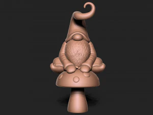 Gnomo da giardino Modello di stampa 3D