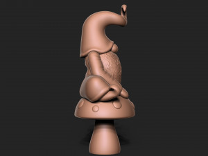 Garden Gnome 3D Baskı Modeli