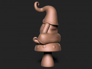 Garden Gnome 3D Baskı Modeli