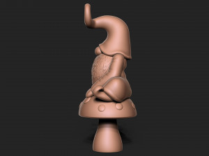 Garden Gnome 3D Baskı Modeli