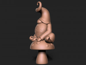 Garden Gnome 3D Baskı Modeli