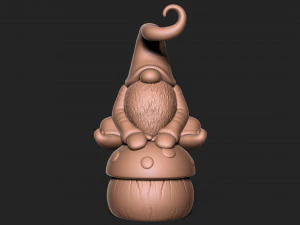 Garden Gnome 3D Print Model