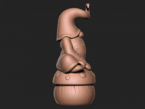 Garden Gnome 3D-Druckmodell