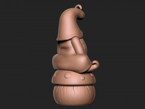 Garden Gnome 3D-Druckmodell