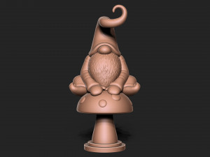 Gnome 3D Print Model