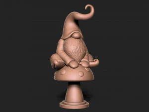 Gnome 3D Print Model
