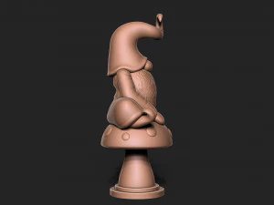 Gnome 3D Print Model