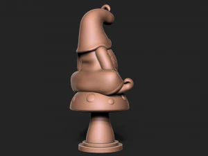 Gnome 3D Print Model