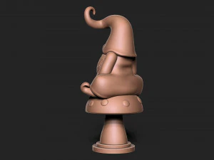 Gnome 3D Print Model