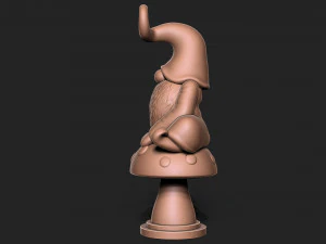 Gnome 3D Print Model