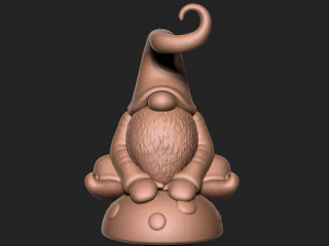 Gnome 3D Print Model