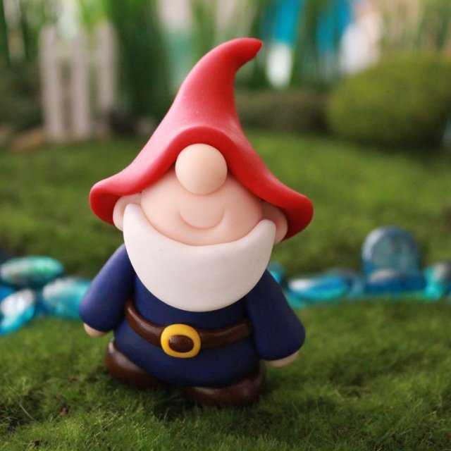 Garden Gnome 3D Принт Модель .c4d .max .obj .3ds .fbx .stl .blend 