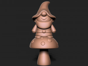 Garden Gnome 3D Print Model