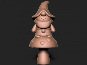 Nain de jardin Modèles 3D en vedette