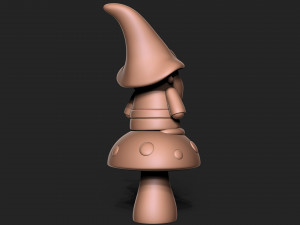 Garden Gnome 3D Baskı Modeli