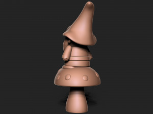 Garden Gnome 3D Baskı Modeli