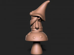 Garden Gnome 3D Print Model