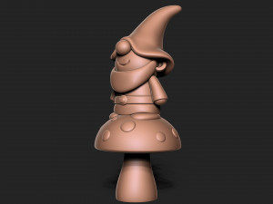 Garden Gnome 3D Baskı Modeli