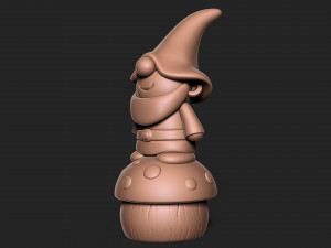 Garden Gnome 3D-Druckmodell