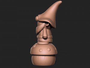 Garden Gnome 3D-Druckmodell