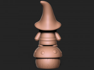 Garden Gnome 3D-Druckmodell