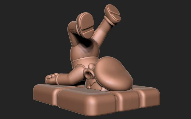 Mario 3D Print Model .c4d .max .obj .3ds .fbx .stl .blend 