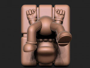Mario 3D Print Model