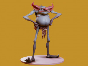Goblin 3D Print Model