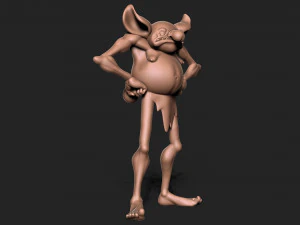 Chochlik Model do druku 3D