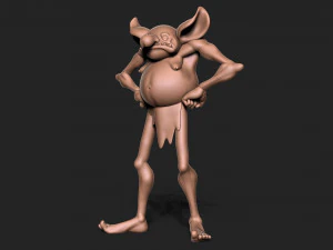 Chochlik Model do druku 3D