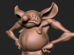Chochlik Model do druku 3D