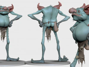 Chochlik Model do druku 3D