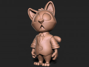 Mr Cat 3D 打印模型