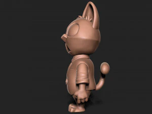 Mr Cat 3D Print Model