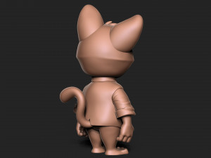 Mr Cat 3D 打印模型
