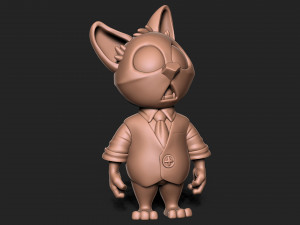 Mr Cat 3D 打印模型