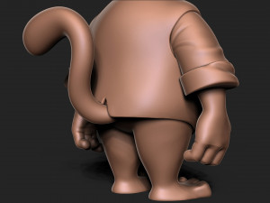 Mr Cat 3D 打印模型