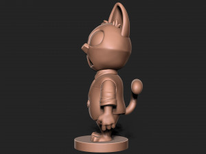Mr Cat Modelo de Impressão 3D