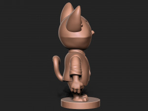 Mr Cat Modelo de Impressão 3D