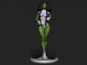 She Hulk 3D Print Model