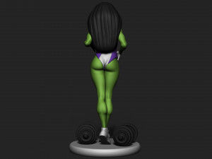 She Hulk 3D Принт Модель