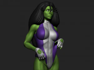 She Hulk 3D Print Model