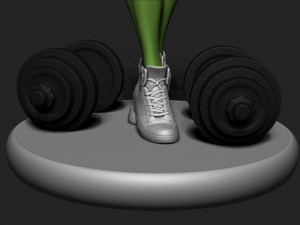 She Hulk 3D Принт Модель
