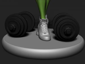 She Hulk 3D Print Model