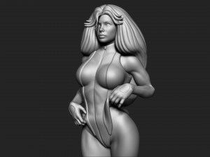 She Hulk Model Cetak 3D