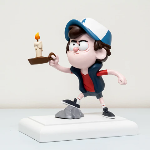 Dipper Gravity Falls 3D Print Model .c4d .max .obj .3ds .fbx .stl .blend 