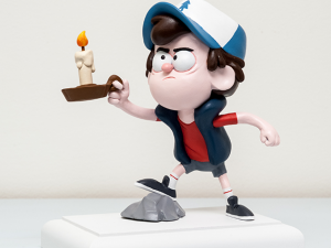 Dipper Gravity Falls 3D Print Model
